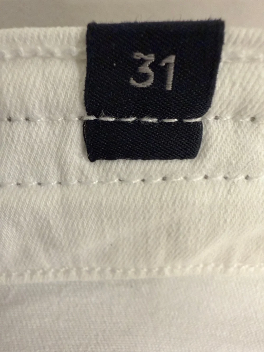 Citizens of Humanity Cara High Rise Cigarette Ankle Jeans White Size 31